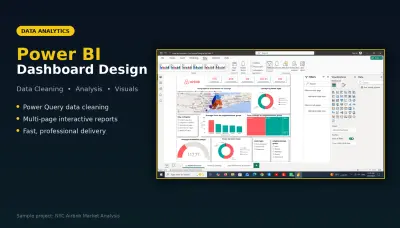 سأصمم لك لوحة تحكم Power BI احترافية وتفاعلية لتحليل بياناتك