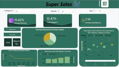 إنشاء لوحة معلومات تفاعلية باستخدام Power BI لتحليل بياناتك