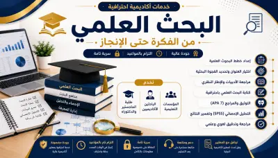 إعداد خطة بحث احترافية الفصل الأول وفق المعايير الأكاديمية للبحث العلمي