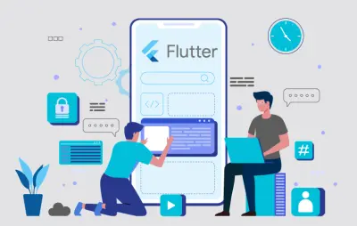 برمجة وتطوير تطبيق هاتف متكامل (Flutter Mobile Application)