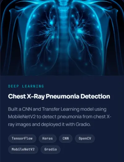 سأطور نموذج Deep Learning لتصنيف الصور الطبية باستخدام CNN وTensorFlow