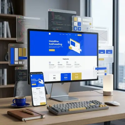 سوف أقوم بتطوير صفحة هبوط (Landing Page) احترافية ومتجاوبة مقابل 10 دولار