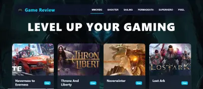 سأقوم بإنشاء موقع Game Review احترافي يعرض أحدث الألعاب مع صورها وتفاصيلها وتصنيفاتها باستخدام HTML، CSS، JavaScript، وBootstrap، مع دمج API لعرض البيانات بشكل مباشر، وتصميم متجاوب وسريع يناسب جميع الشاشات، وكود نظيف ومنظم وسهل التعديل.