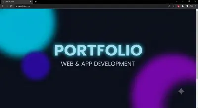 تصميم Portfolio محترف لأشخاص أو شركات