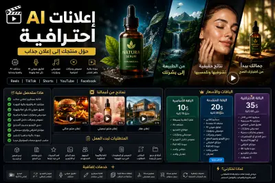إنشاء فيديو إعلاني احترافي لمنتجك أو خدمتك باستخدام الذكاء الاصطناعي Ai