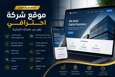 تصميم وتطوير موقع شركة / Business Website