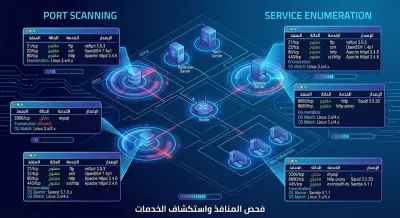 فحص أمان الشبكة واكتشاف الثغرات الأمنية