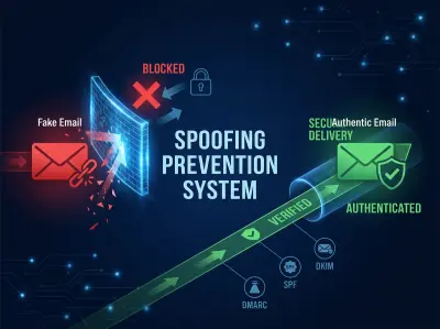ضبط بروتوكولات حماية البريد SPF وDKIM وDMARC ومنع وصول الرسائل للـ Spam