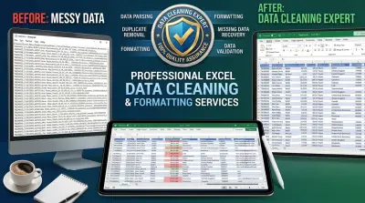 تنظيف البيانات | استيراد ودمج ومعالجة ملفات Excel و Power Query