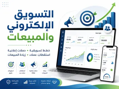 إعداد خطة تسويق إلكتروني متكاملة لنشاطك التجاري