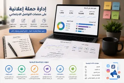 إدارة حملة إعلانية على منصات التواصل الاجتماعي