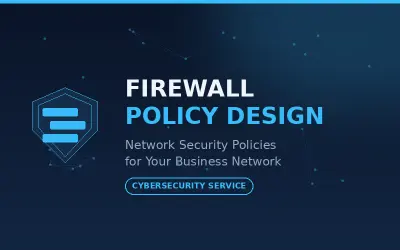 سأصمم لك سياسات Firewall احترافية (Firewall Policy) لشبكة شركتك