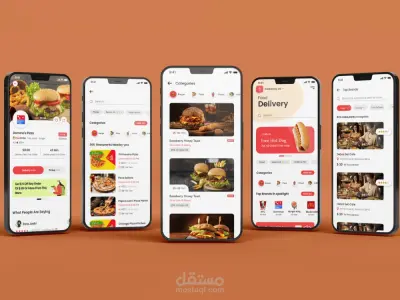تصميم وتطوير تطبيق موبايل باستخدام Flutter.