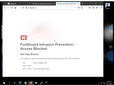 إعداد فحص SSL/TLS العميق على FortiGate