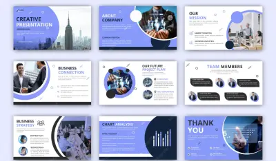تصميم عرض تقديمي PowerPoint احترافي ومبتكر يخدم فكرتك أو مشروعك