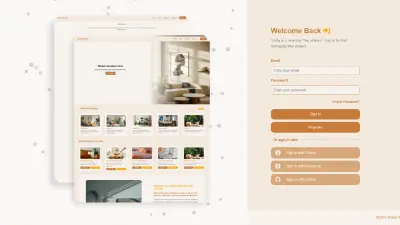 تصميم صفحة ويب ثابتة بـ HTML و CSS — تصميم بسيط وأنيق