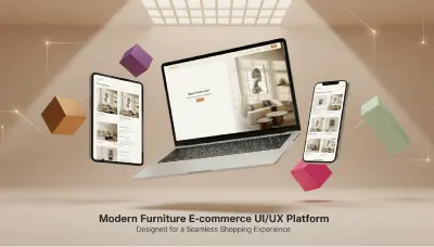 صورة العمل تصميم صفحة ويب ثابتة بـ HTML و CSS — تصميم بسيط وأنيق