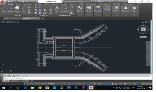 رسم اللوحات المعمارية والرسوم التنفيذية علي الاوتوكاد