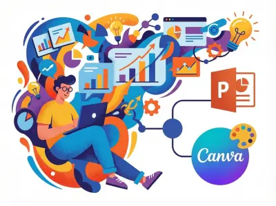 تصميم عرض تقديمي احترافي عبر (PowerPoint, Canva, Google Slide)