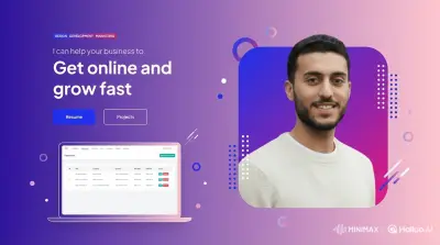 تصميم صفحات شخصية احترافية Personal Portfolio باستخدام Bootstrap5