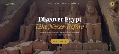 إنشاء موقع ويب كامل من الصفر بتصميم عصري وجذاب