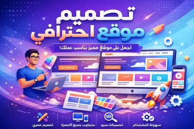 حول رؤيتك إلى حقيقة تصميم موقع كامل مميز