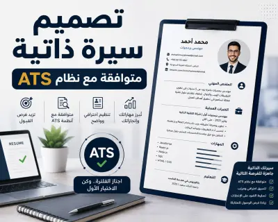 تصميم سيرة ذاتية متوافقة مع نظام ATS