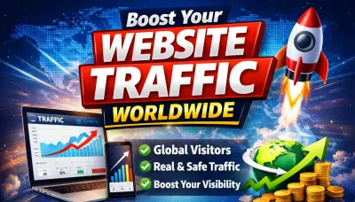 ضاعف زيارات موقعك من جميع أنحاء العالم