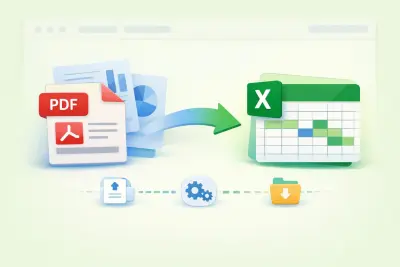 تطوير برنامجًا مخصصًا لاستخراج البيانات من ملفات PDF وتعبئتها تلقائيًا في Excel