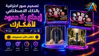 تصميم وتوليد صور احترافية بالذكاء الاصطناعي | جودة عالية